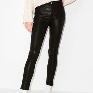 Frame Le High Skinny Leather Pants
